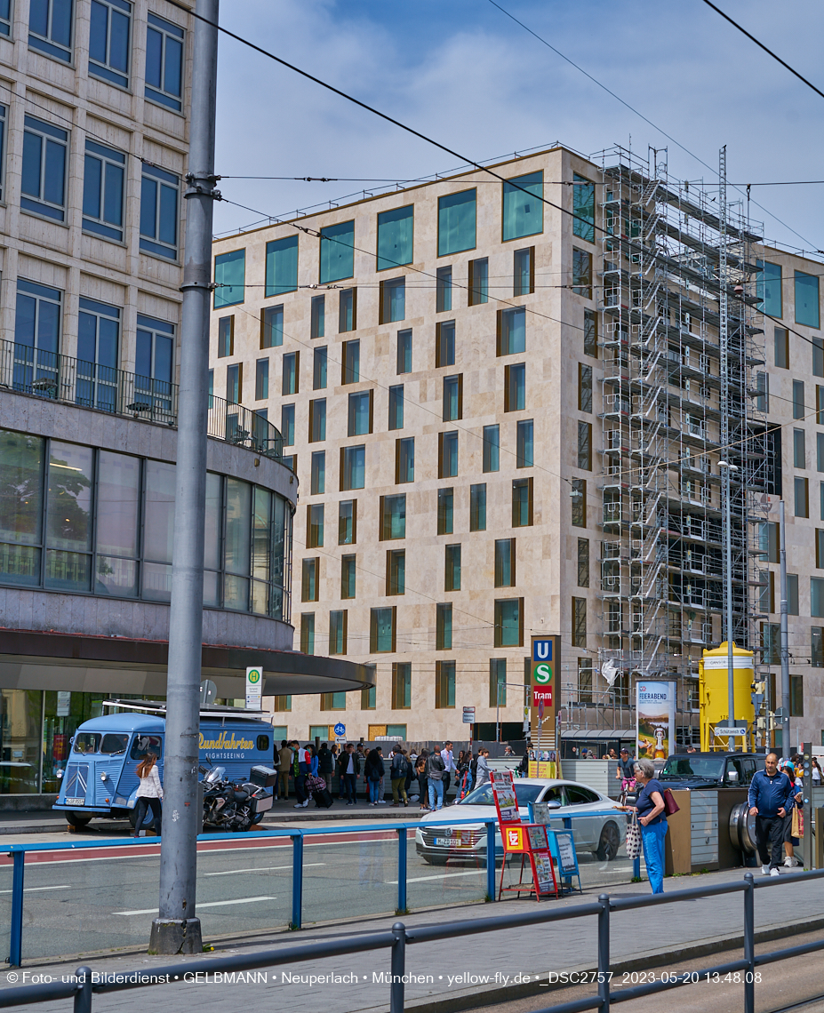 Mai 2023 - Neubau des Hotels Königshof am Stachus in München